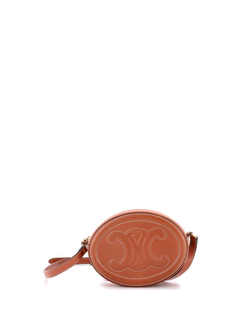 Celine Triomphe Oval Crossbody Bag #233610C12B